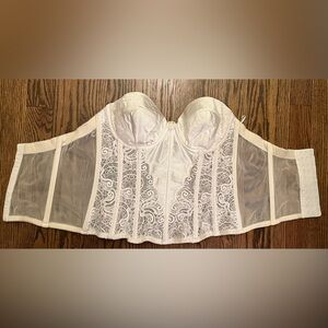 Vintage Victoria's Secret Lace Bustier Bra Corset